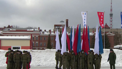 В Петербурге прошел флешмоб в поддержку олимпийских спортсменов