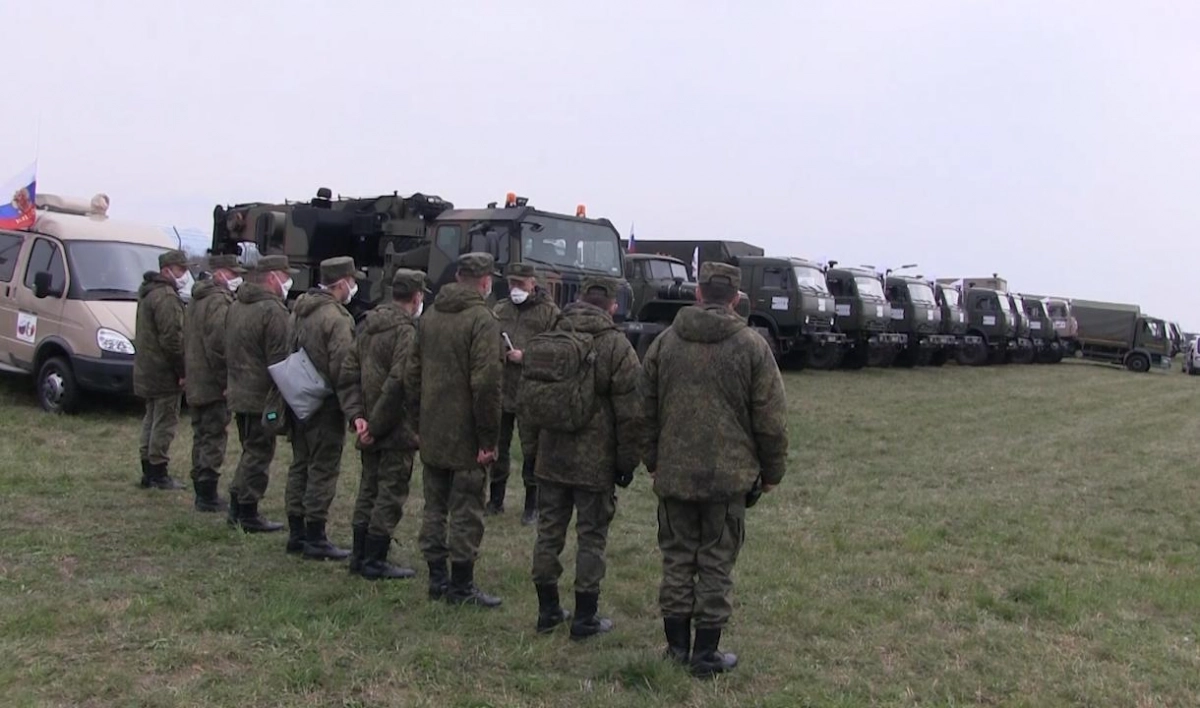 Сергей Шойгу заявил, что все российские военные, вернувшиеся из Италии, абсолютно здоровы - tvspb.ru