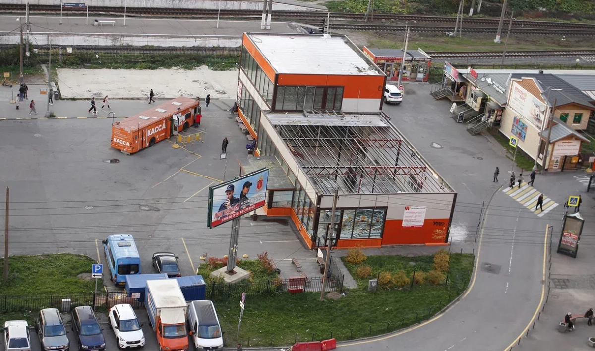 В Мурино приступили к сносу автовокзала «Северный» - tvspb.ru