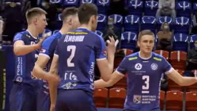 Областное волейбольное «Динамо» ушло с последнего места в Суперлиге
