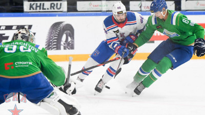 СКА уступил «Салавату Юлаеву» в матче «Кубка чемпионов»