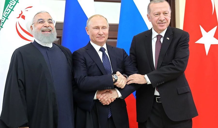 Путин встретился в Сочи с президентами Ирана и Турции - tvspb.ru