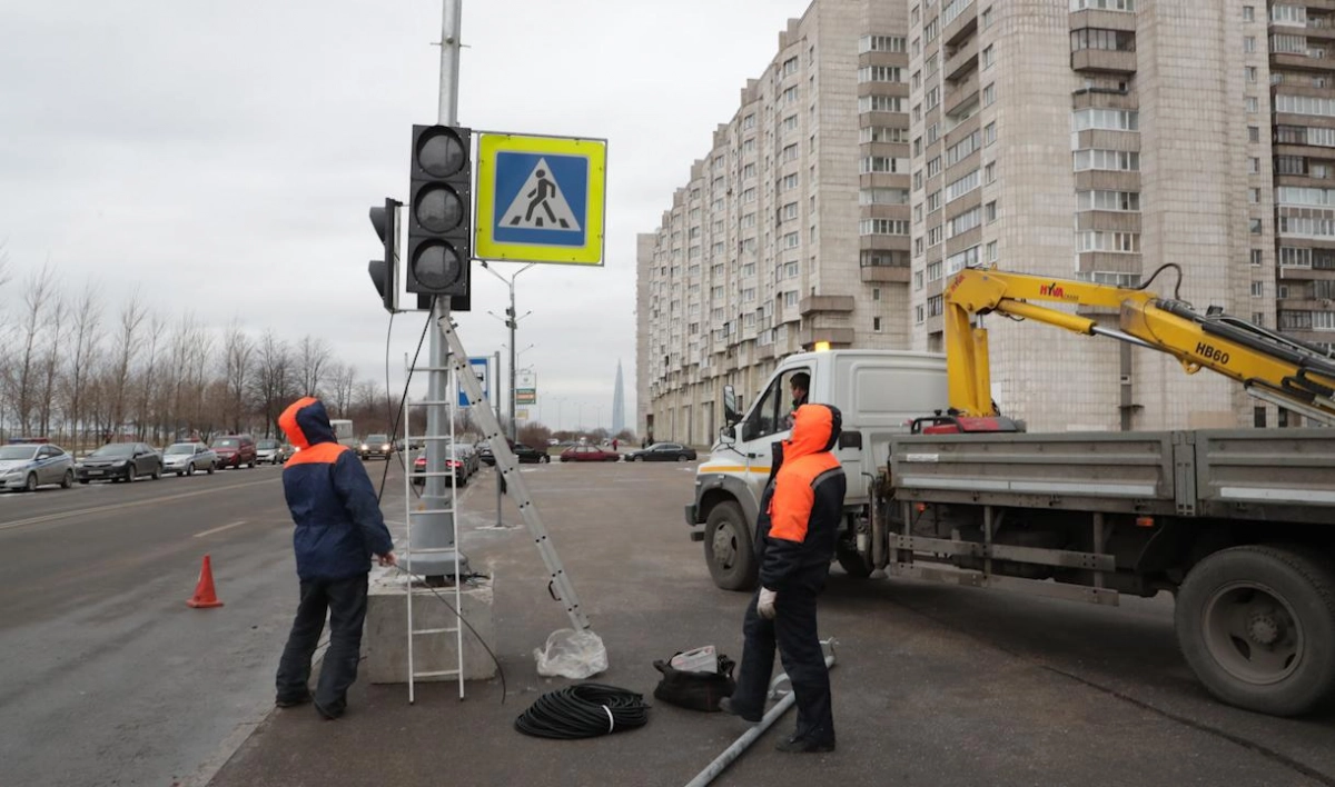 В Петербурге появятся новые пешеходные переходы и «лежачие полицейские» - tvspb.ru