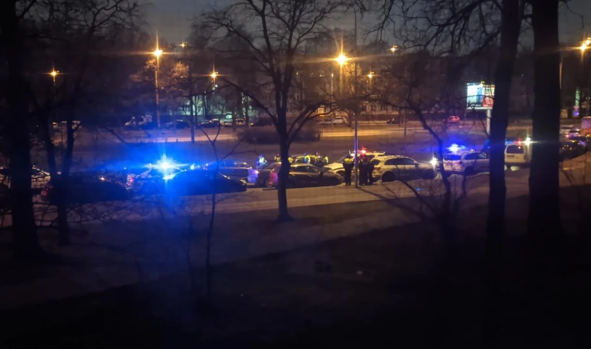 Ночная погоня в Московском районе закончилась задержанием - tvspb.ru