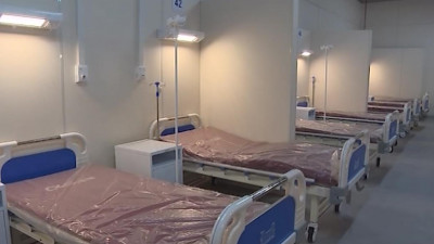 Павильон «Ленэкспо» № 5 подготовили к приему пациентов с коронавирусом