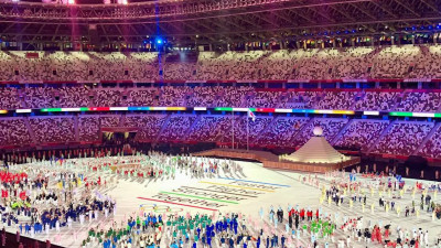 На церемонии открытия Игр в Токио представили новый олимпийский девиз