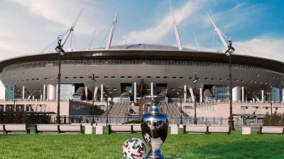 Петербуржцы смогут бесплатно сфотографироваться с Кубком Евро-2020