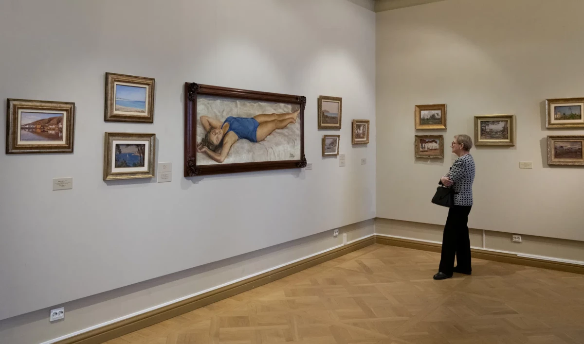 В Михайловском замке Русского музея открылась выставка Александра Рубцова - tvspb.ru