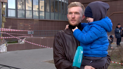 Родительский инстинкт: Отец рассказал о спасении сына из-под колес автомобиля на улице Катерников