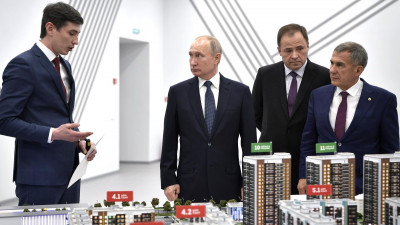 Путин провел встречу по вопросам реализации нацпроекта «Жилье и городская среда»