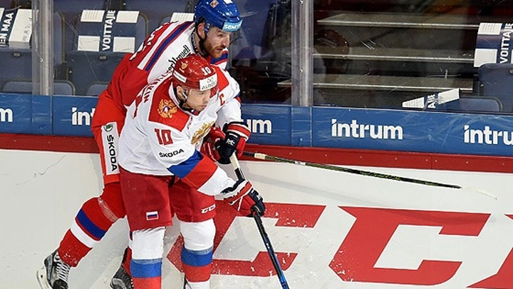 Сборная России по хоккею разгромила чехов со счетом 5:2 - tvspb.ru