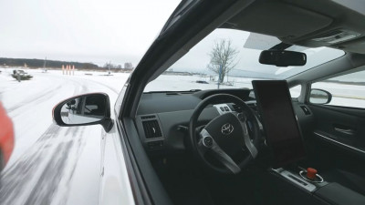 «Яндекс» показал, как тестирует свой беспилотник в зимних условиях