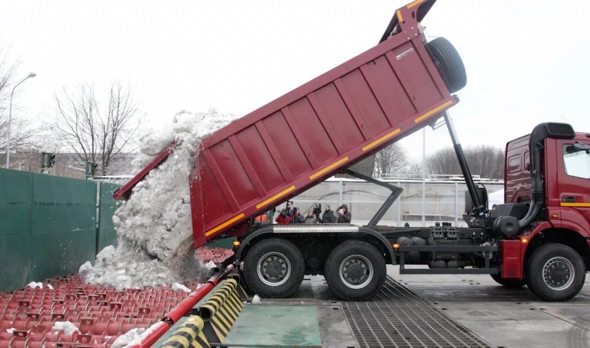 «Водоканал» принял почти 3 тысячи кубометров снега за сутки - tvspb.ru