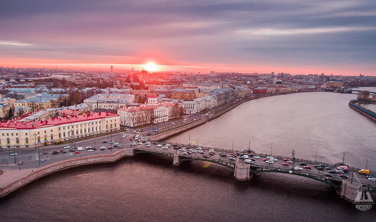 Биржевой мост в санкт петербурге