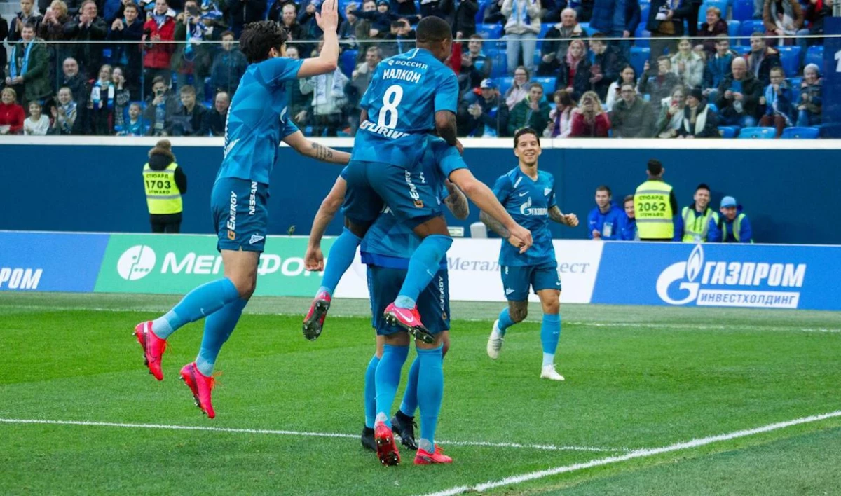 «Зенит» показал подборку лучших голов команды на последних минутах матчей - tvspb.ru