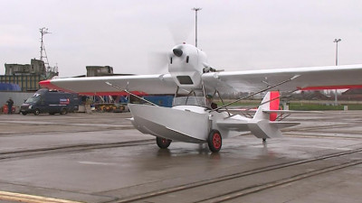 Самолет-амфибия на базе советского Ш-2 прошел первые испытания в Петербурге