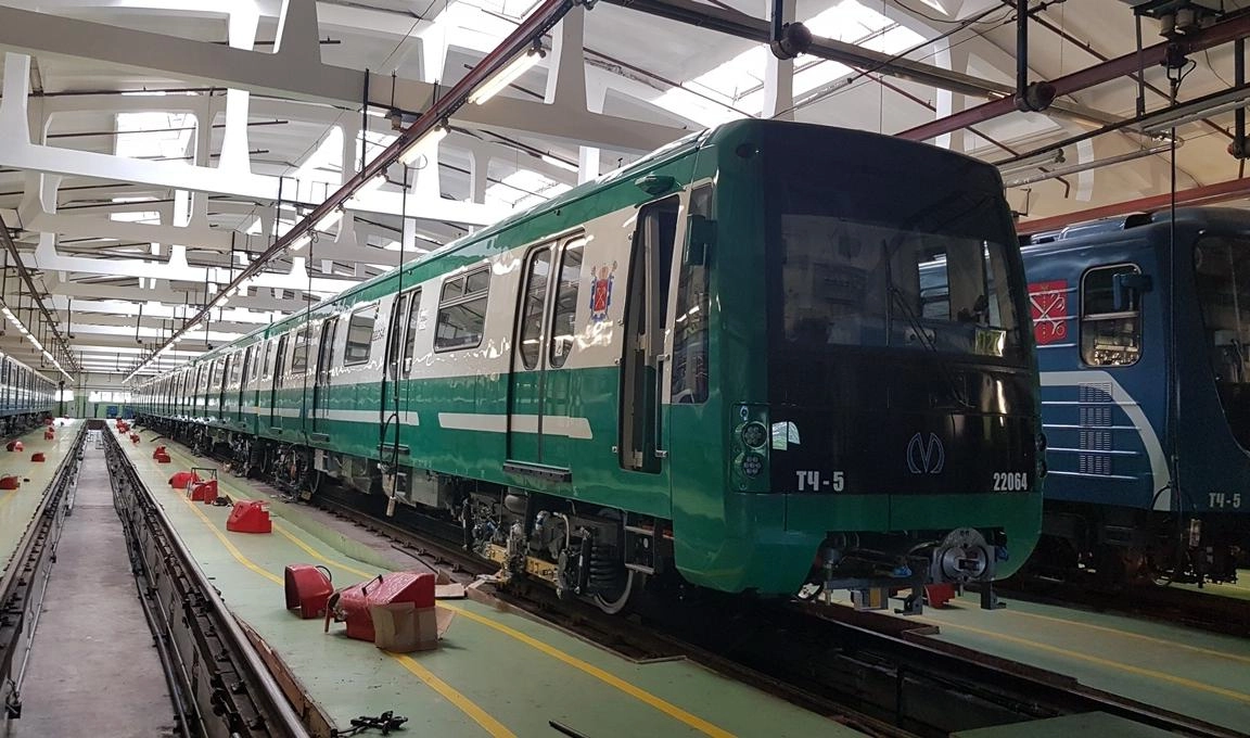 «Трансмашхолдинг» поставил 27 новых поездов для зеленой ветки петербургского метро - tvspb.ru