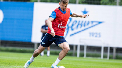 «Зенит» продолжает подготовку к матчу с ЦСКА