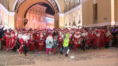 Как прошел V Международный забег Дедов Морозов