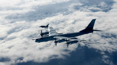 Два американских истребителя перехватили российские Ту-95 у берегов Аляски