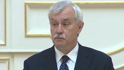 Выступление Георгия Полтавченко на первом заседании Законодательного собрания VI созыва