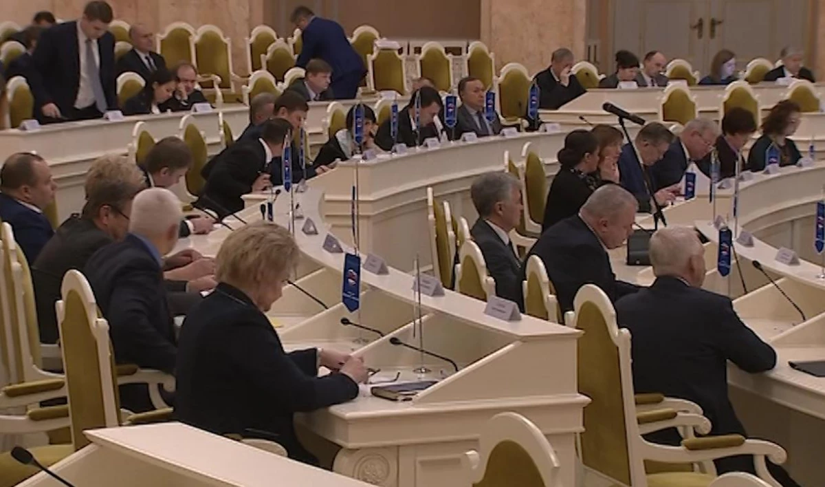 Законодательное собрание Петербурга отметит 25-летие деятельности - tvspb.ru