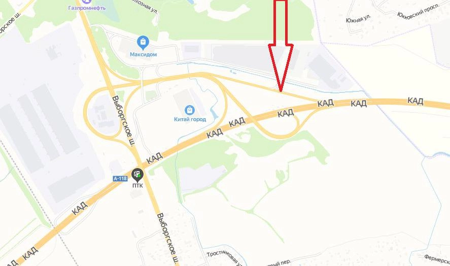 На развязке КАД с Выборгским шоссе полностью перекроют съезд в сторону Сертолово - tvspb.ru