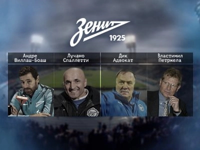 Инфографика: Тренеры «Зенита» в первый год работы в клубе - tvspb.ru