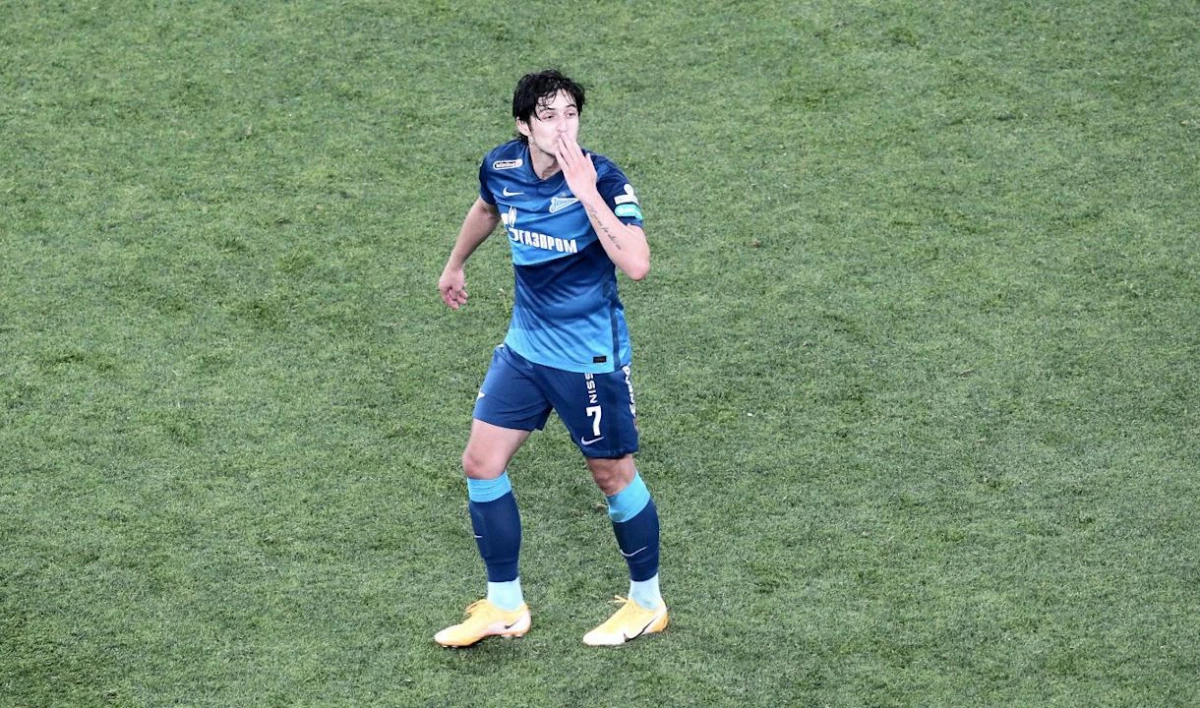 «Зенит» обыграл ЦСКА благодаря дублю Азмуна - tvspb.ru