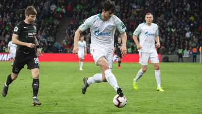 «Зенит» сыграет с «Краснодаром» в белой форме