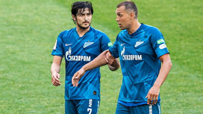 Дзюба и Азмун выйдут в стартовом составе «Зенита» на матч с «Динамо»