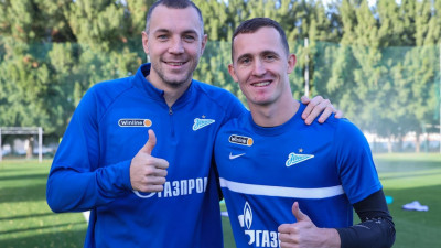 Артем Дзюба и Андрей Лунев присоединились к «Зениту» в Дубае