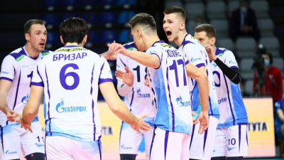 Волейбольный «Зенит» вышел в 1/4 финала Кубка ЕКВ