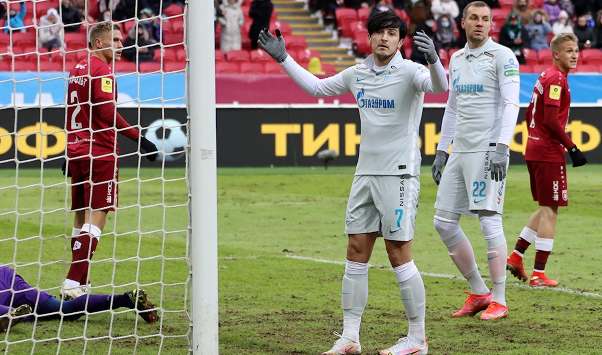 «Зенит» проиграл «Рубину» в Казани — 1:2 - tvspb.ru