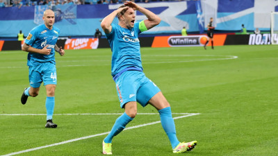 «Зенит» обыграл «Крылья Советов» со счетом 2:1