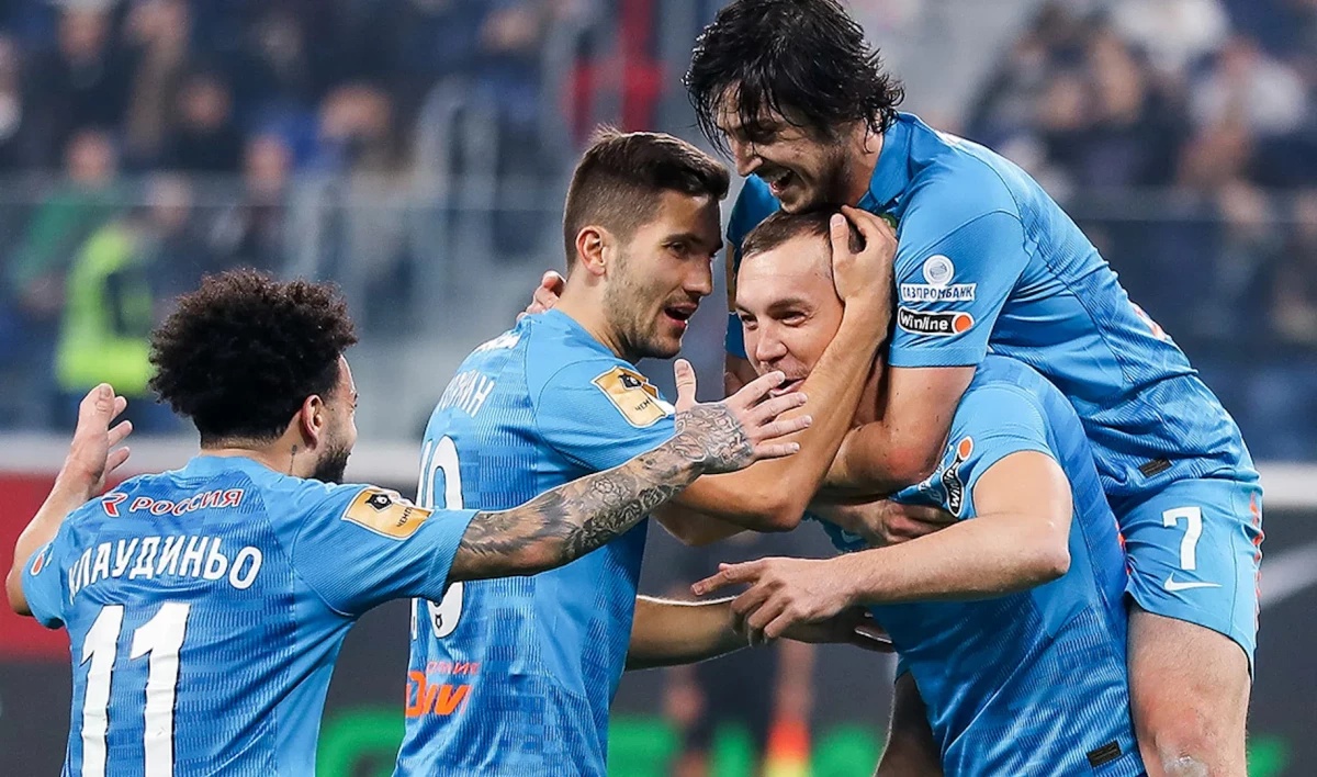 «Зенит» нанес «Спартаку» самое крупное поражение в истории - tvspb.ru