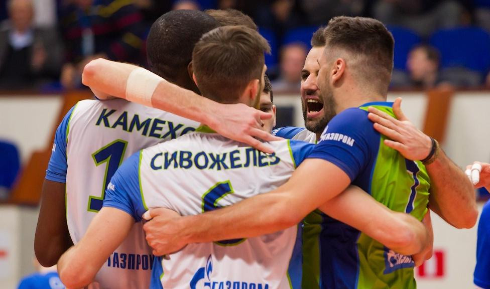 Волейбольный «Зенит» сыграет с одной из сильнейших европейских команд в четвертьфинале ЛЧ