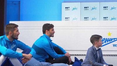 Игроки «Зенита» сыграли с юными фанатами