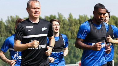 «Зенит» продолжает работу на зимних сборах в Дубае