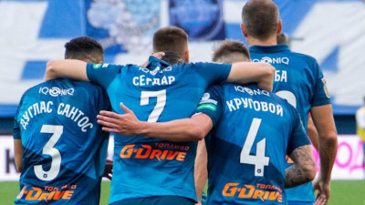 «Зенит» обыграл «Тамбов» со счетом 4:1