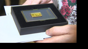 Юбилейный посетитель выставки «Золото империи инков» получил золотой слиток