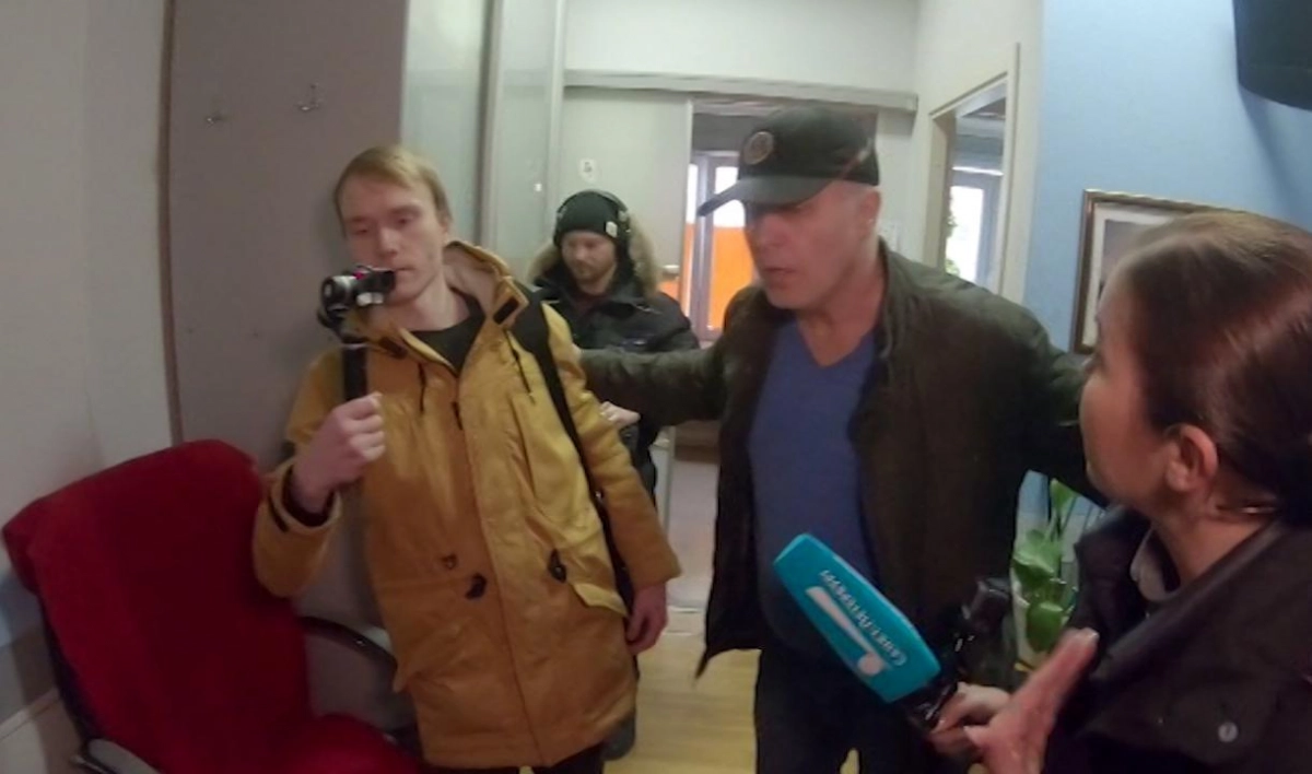 В МВД прокомментировали нападение на съемочную группу телеканала «Санкт-Петербург» - tvspb.ru
