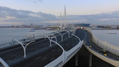 Разводной мост могут построить через Неву для перехода ШМСД