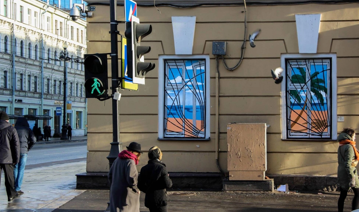 На Невском проспекте закрыли «Окно в другую реальность» - tvspb.ru