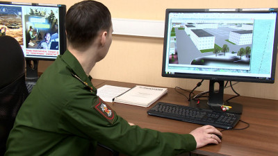 Специалисты ЗВО показали, как работает новейшее топографическое геодезическое оборудование