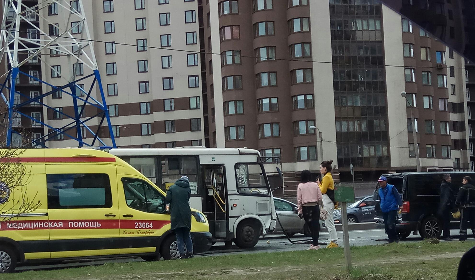Трагедия в питере с автобусом видео