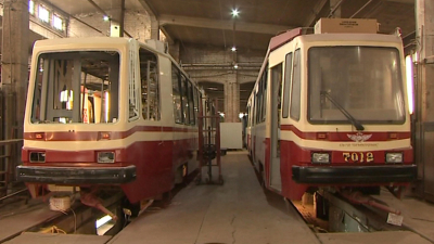 Трамвай без электричества: в Петербурге разработали вагон на водородной силовой установке