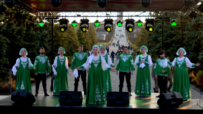 У подножия Саур-Могилы прошёл концерт в честь подписания договора о вступлении ДНР в состав России