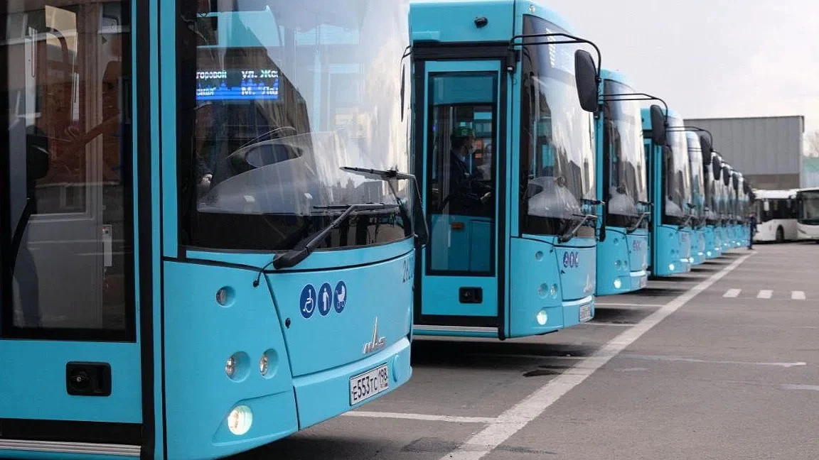 Петербург получит почти 350 новых автобусов - tvspb.ru