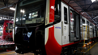 Современные поезда «Балтиец» испытают на «красной» ветке метро